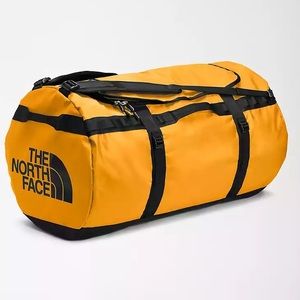 The North Face Base Camp Duffel XXL - Summit Gold / TNF Black NWT - UNISEX